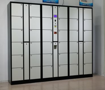 红外条码寄存柜：适用于商场、大型超市，图书馆，博物馆，公园等公共场所。